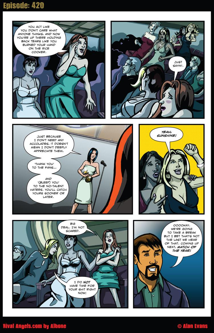 Rival Angels Page 420-Rude Ruckus 