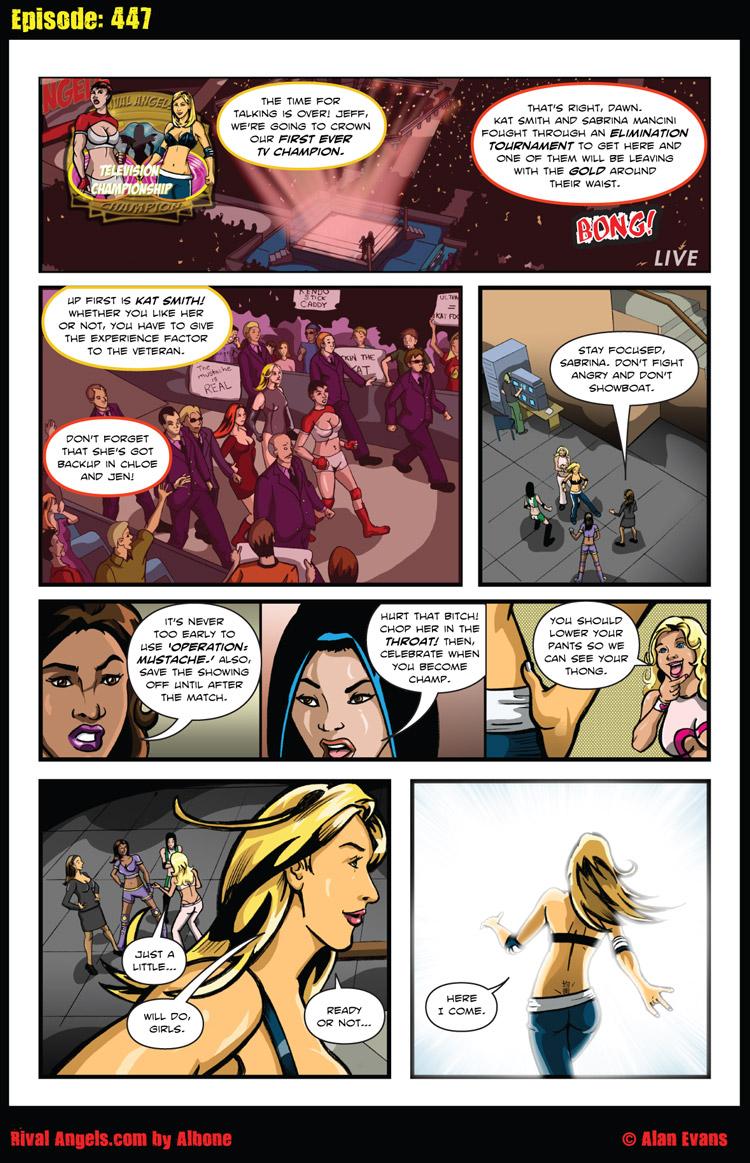 Rival Angels Page 447-TV Championship