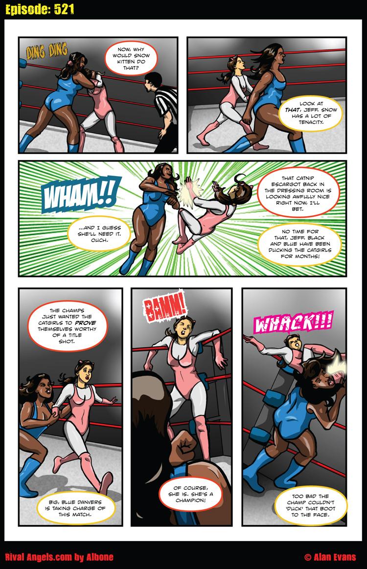 Rival Angels Page 521-Tag Team Confrontation 