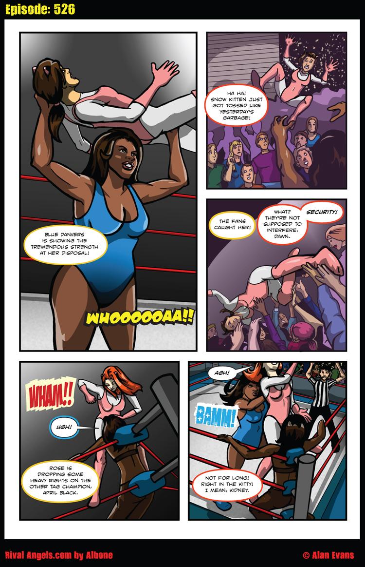 Rival Angels Page 526-Cat Toss 