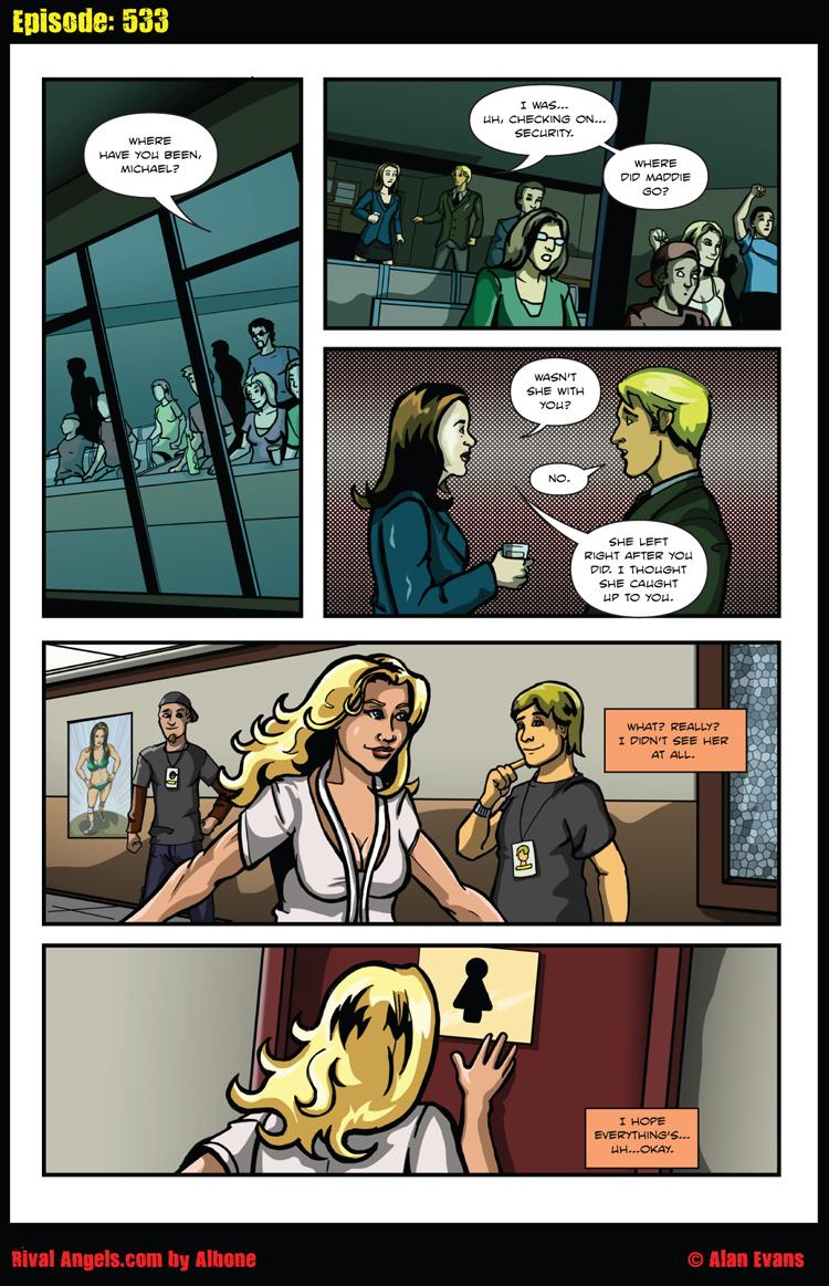 Rival Angels Page 533-Where's Maddie? 