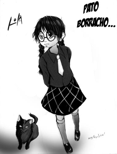 Lazy Lola Fanart Contest:  patoborracho