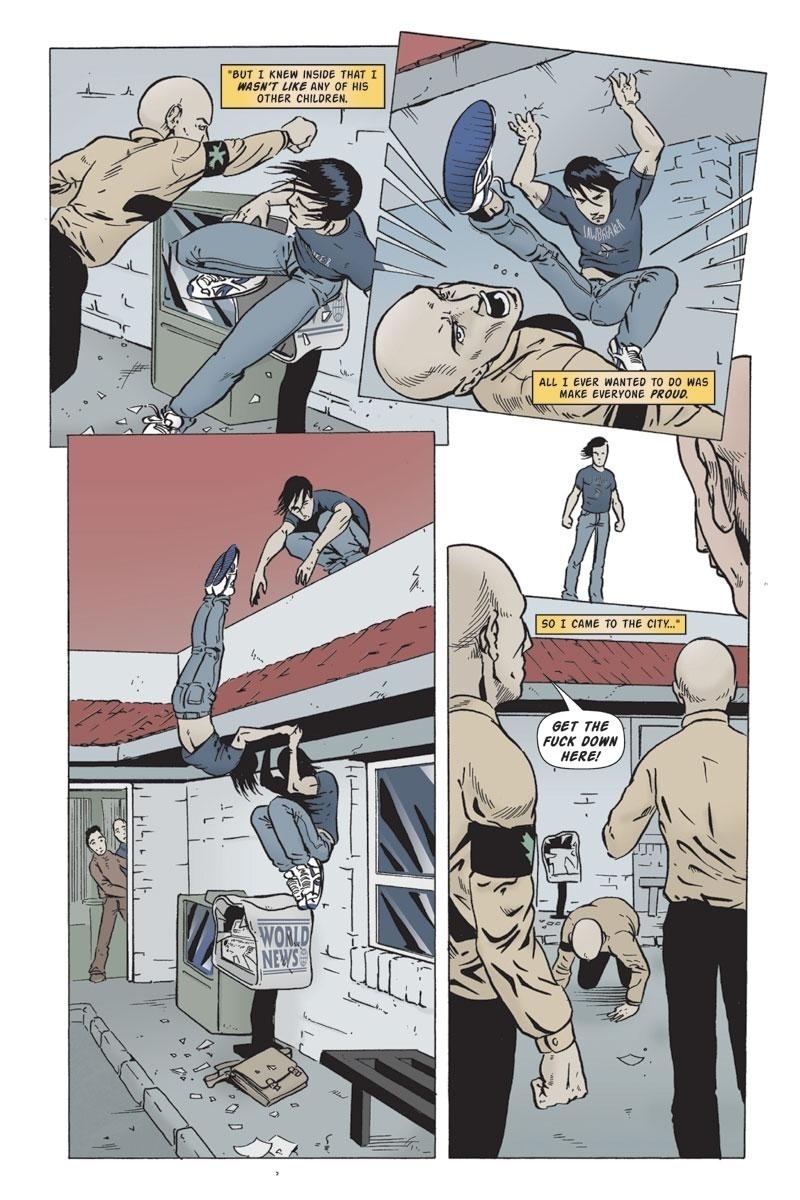 issue 1, page 4 (the roof)