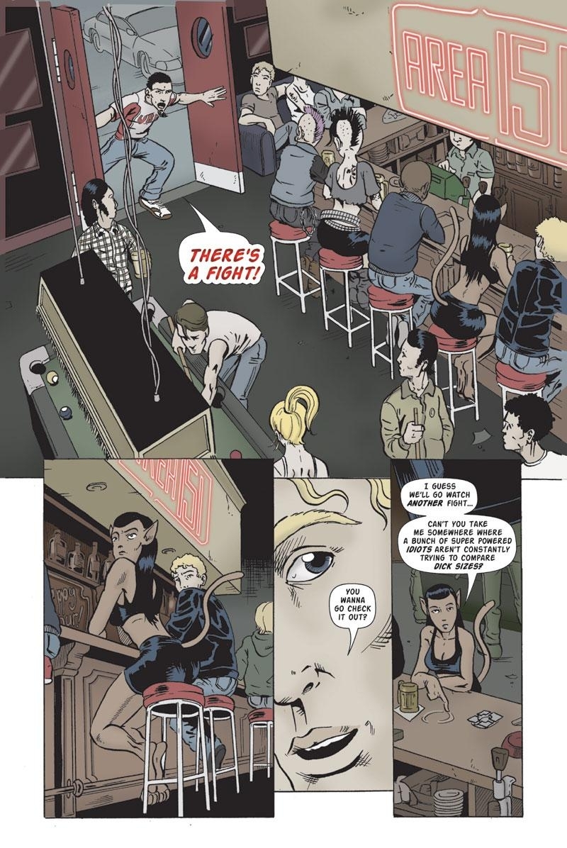 issue 1, page 5 (the bar)