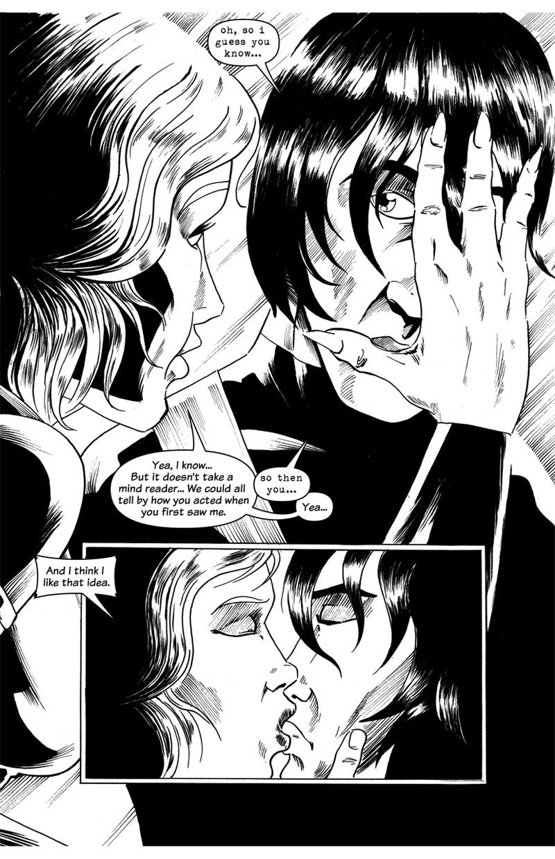 issue 2, page 13 (the kiss)