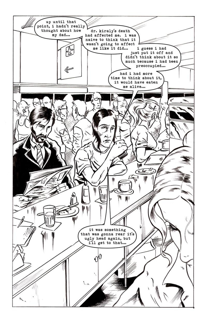 issue 5, page 1 (the lunch counter)