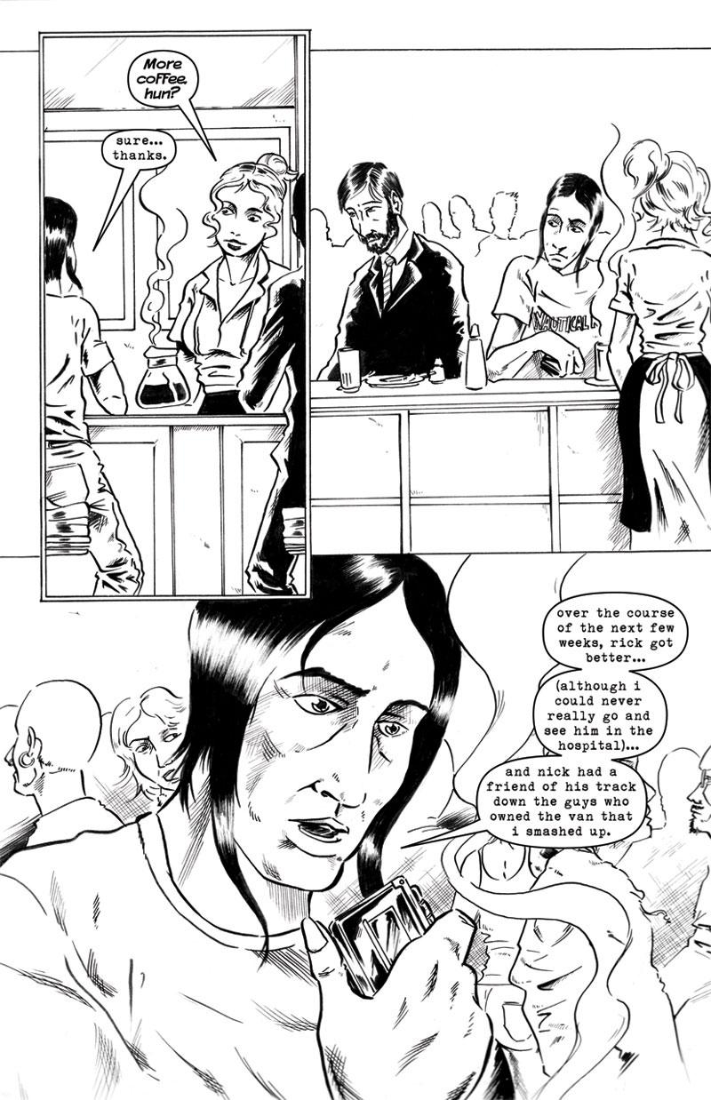 issue 5, page 2 (the waitress)