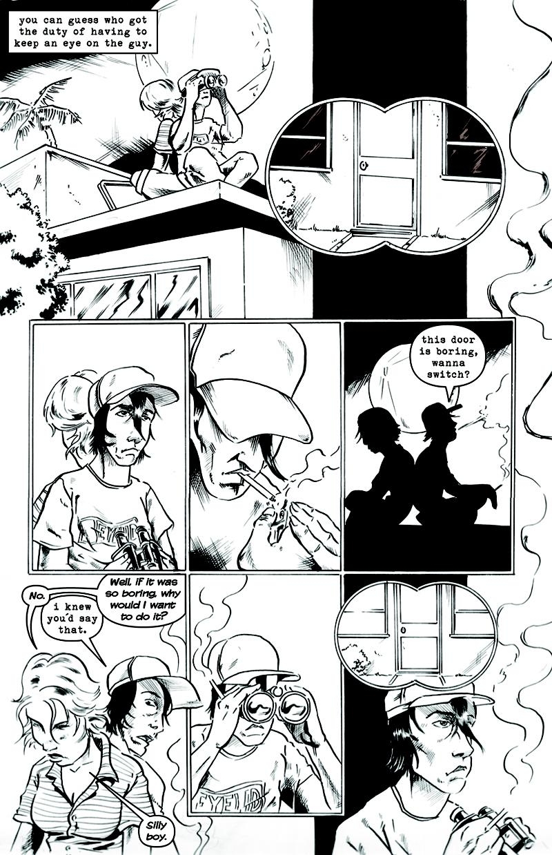 issue 5, page 3 (the stakeout)