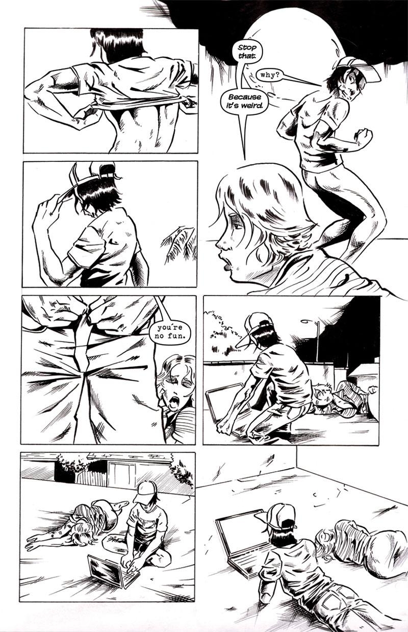 issue 5, page 9 (the afterglow)