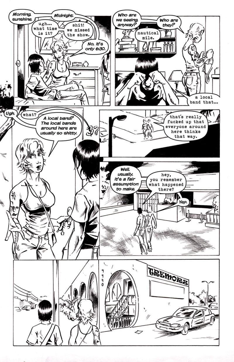 issue 5, page 16 (the wake-up call)