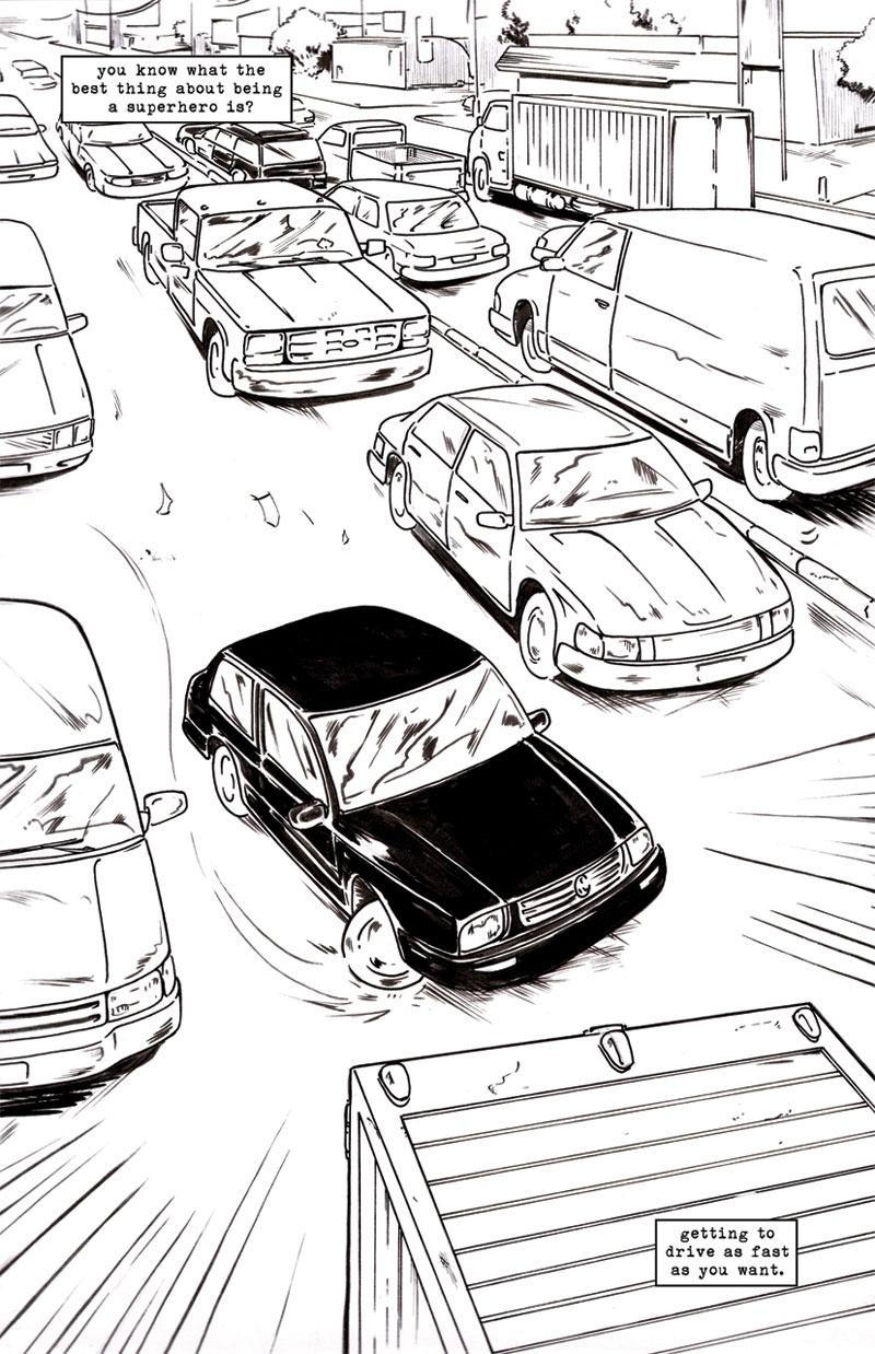 issue 6, page 1 (the traffic)