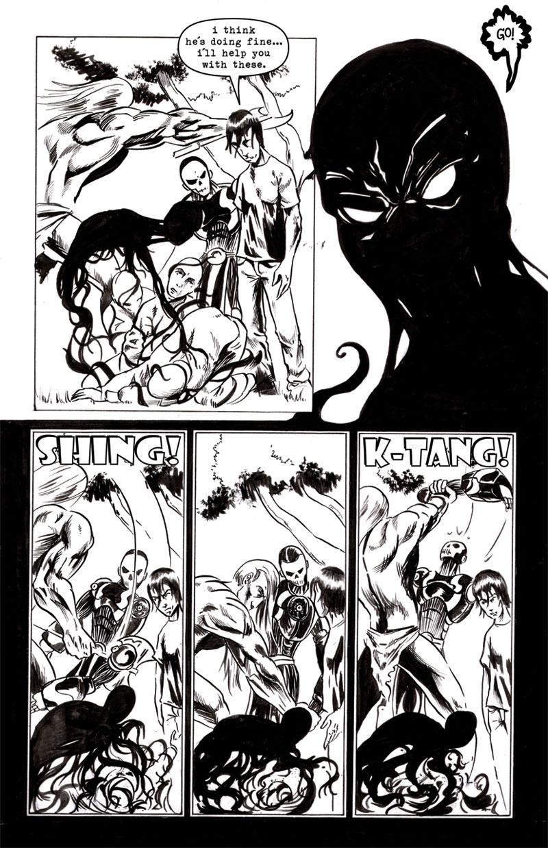 issue 6, page 8 (the robot)