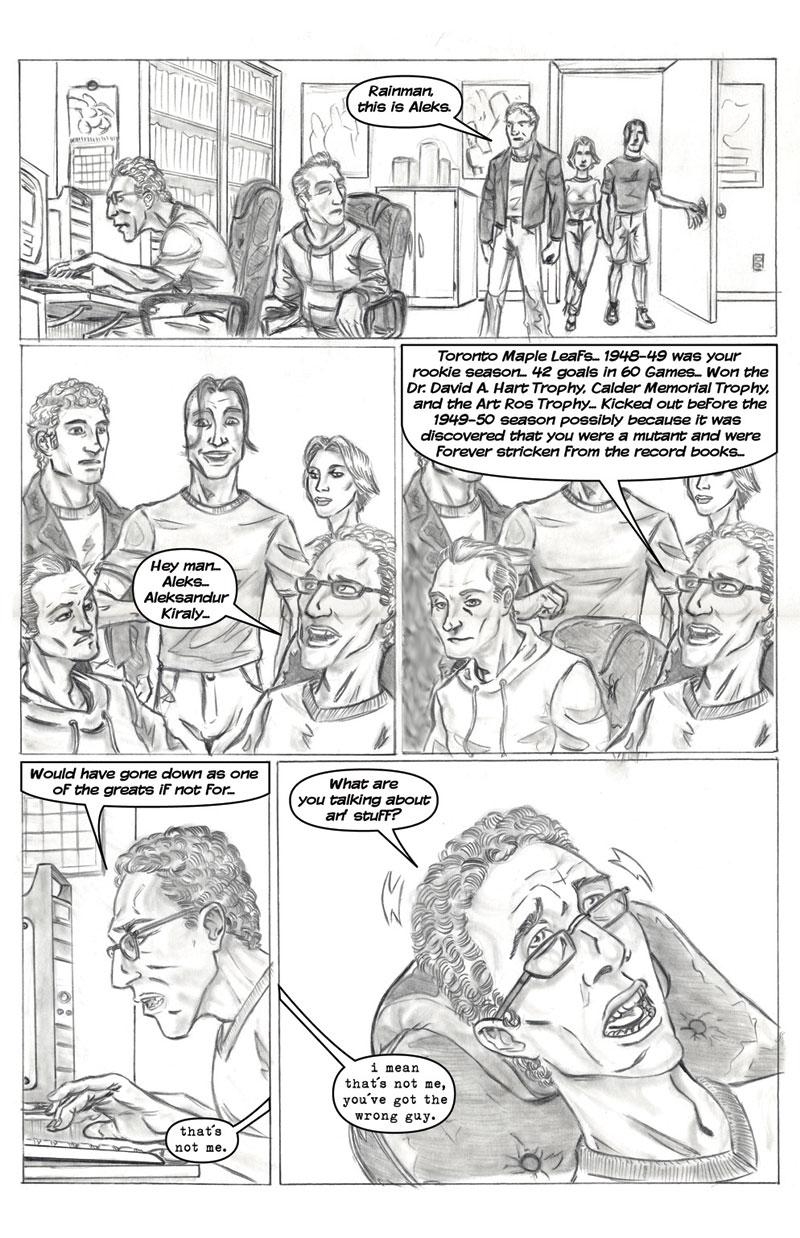 issue 7, page 9 (the call)