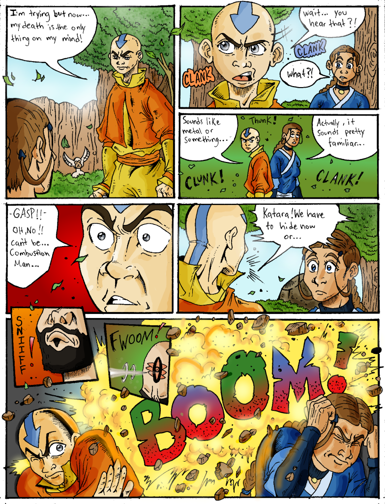 Avatar: The Lateral Tale of Aang Page two