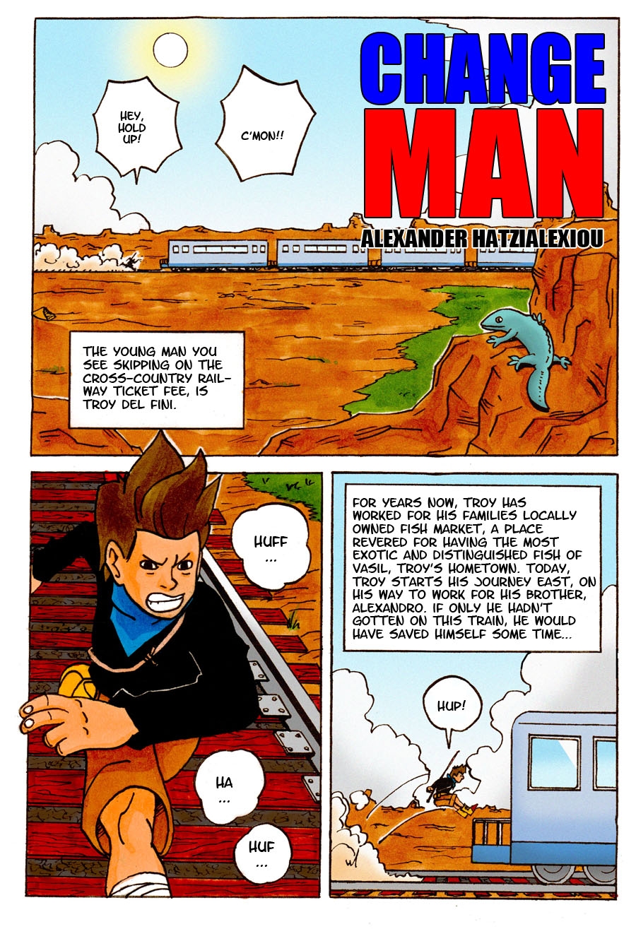 Change Man Chapter 1 Page 1