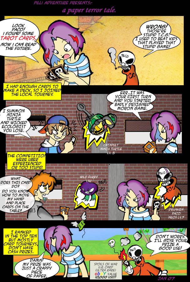 Card Terror at Hell.