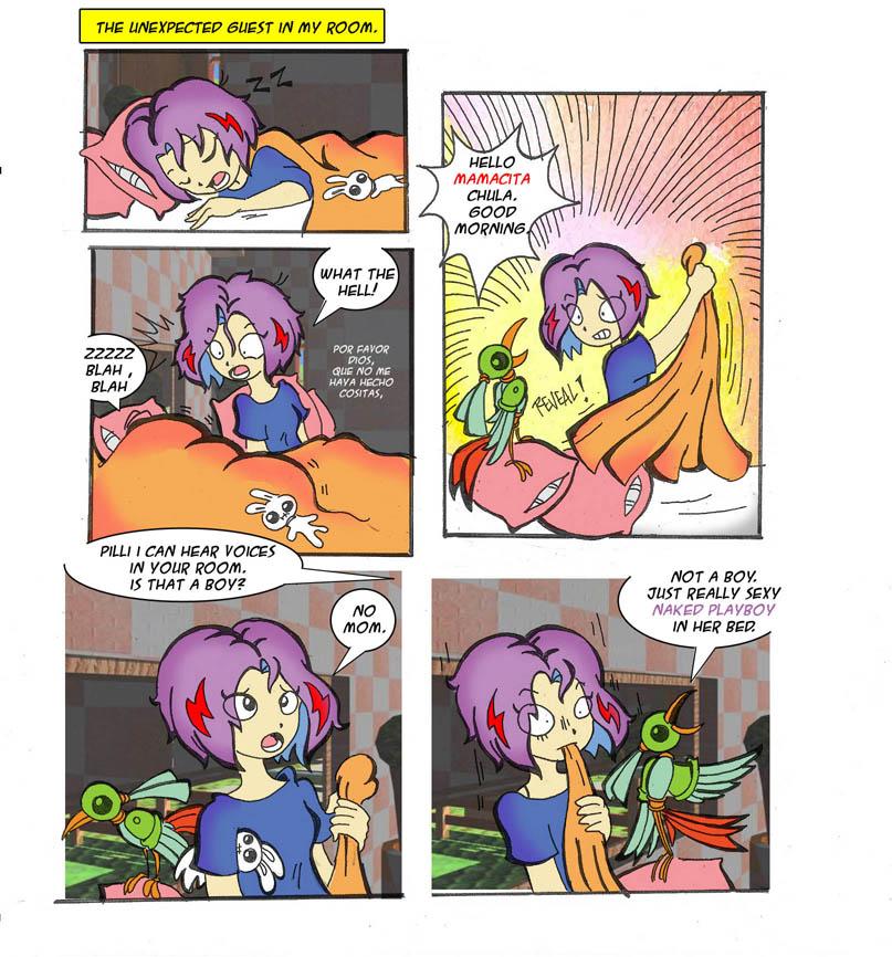 thank god I use pijamas!