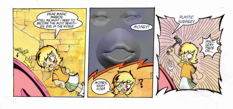 Luna`s seven years of bad luck