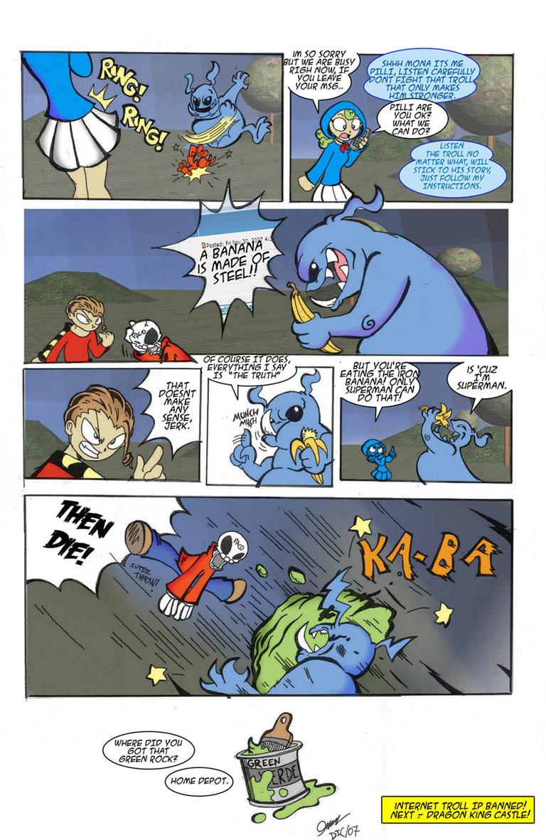 Vs the internet troll.