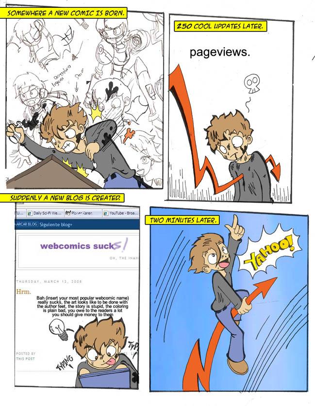 Filler again.- webcomics drama