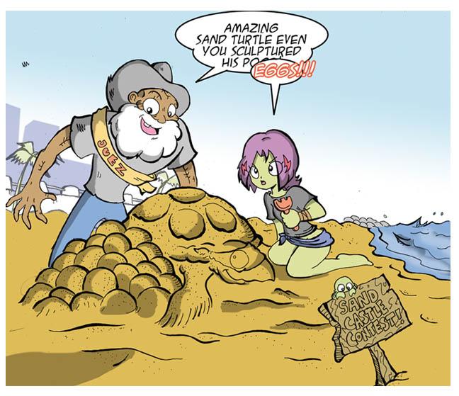Teenage ninja sand turtle (filler)