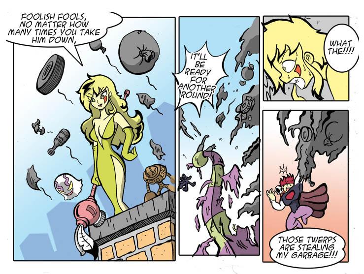 summer mega crossover event..- the power of trash!!