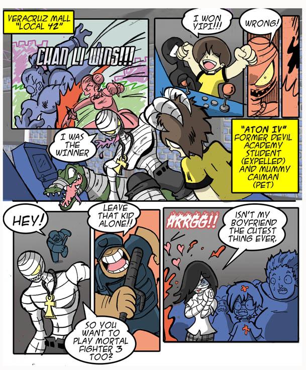 Loitering monster teens