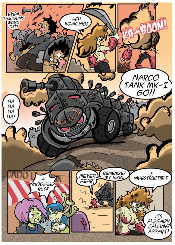 vs Narco Tank