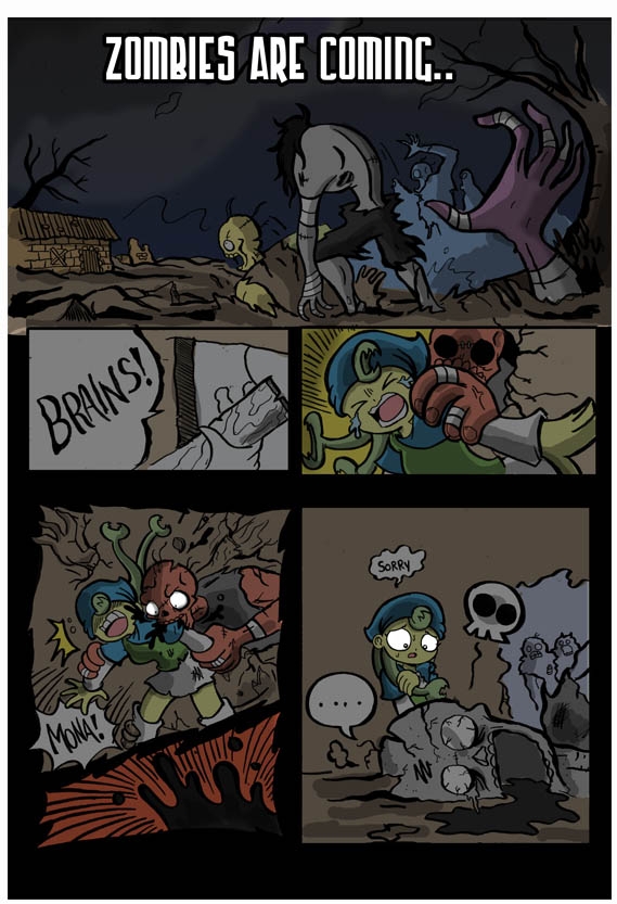 ZOMBIE MONA