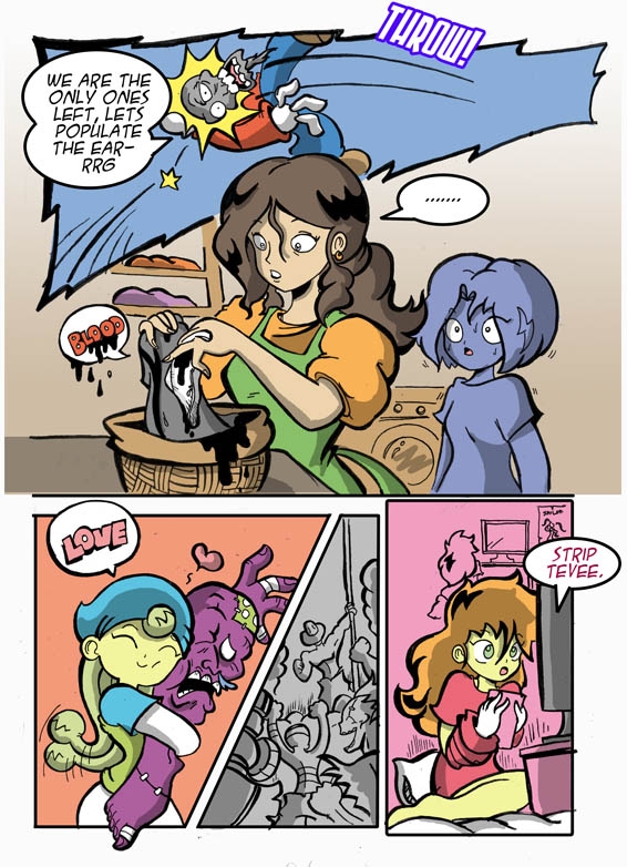 Zombie world aftermath