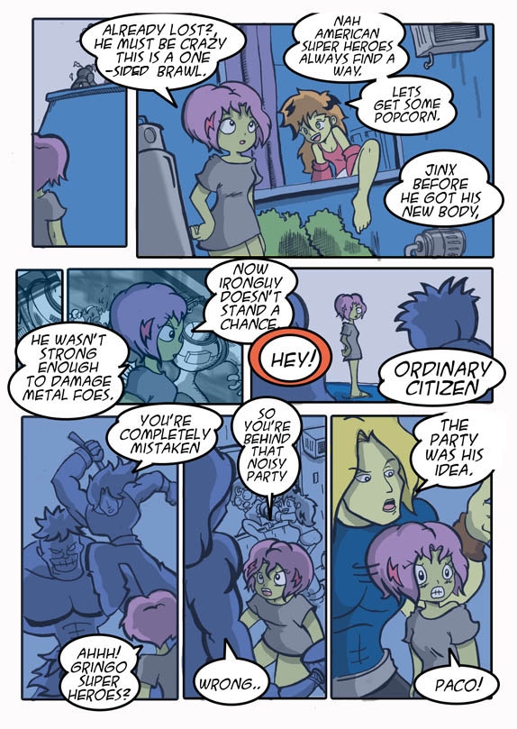 the living game part 15.- and Michelangelo is a party dude