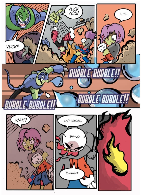 the heat of the battle