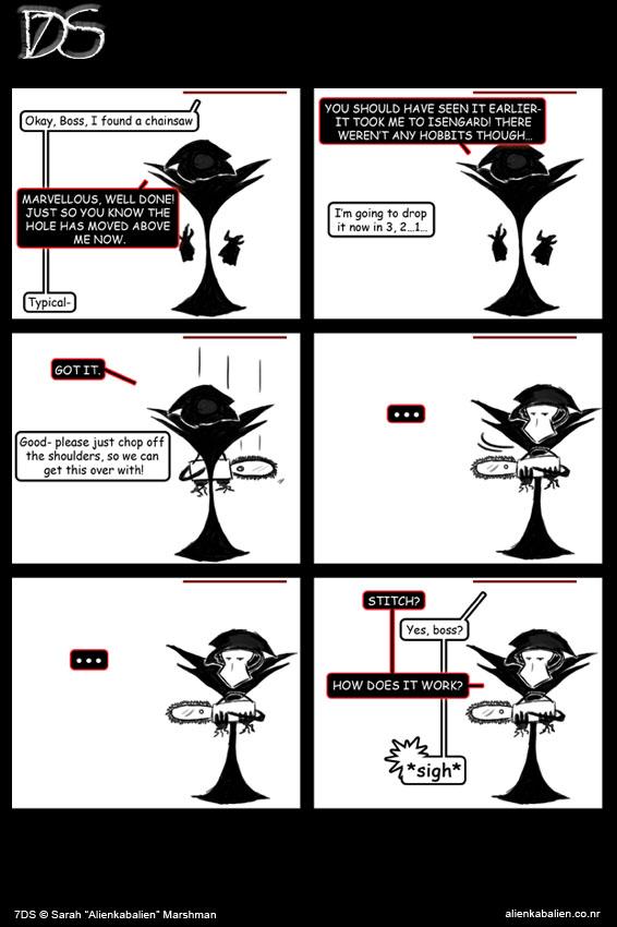 013: Chainsaws were never really my forte
