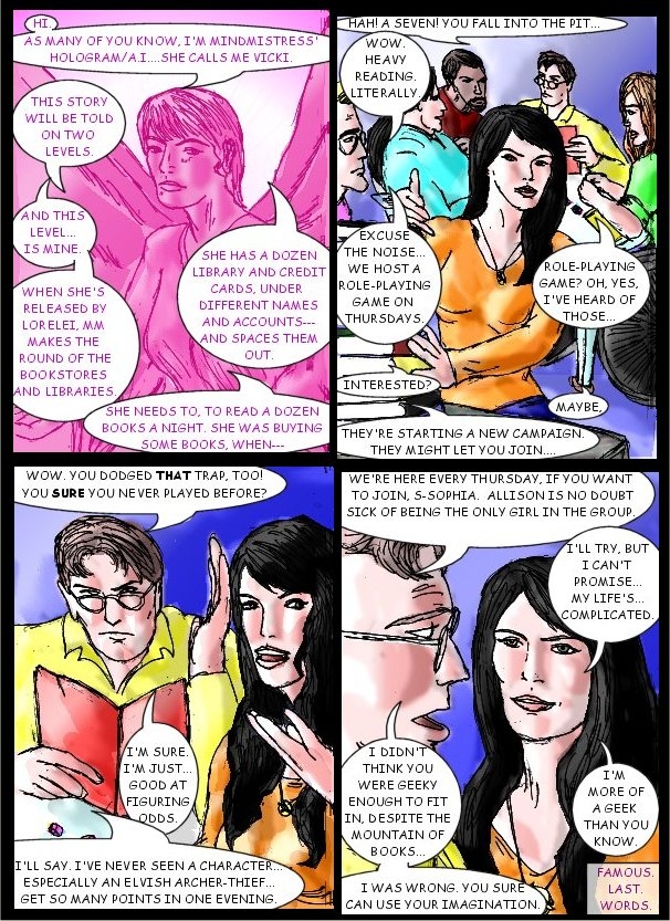 JUST YOUR IMAGINATION, Page 1....