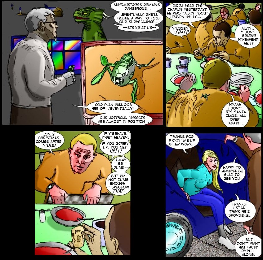 PUZZLING THE POWER OF EVIL, Page 35