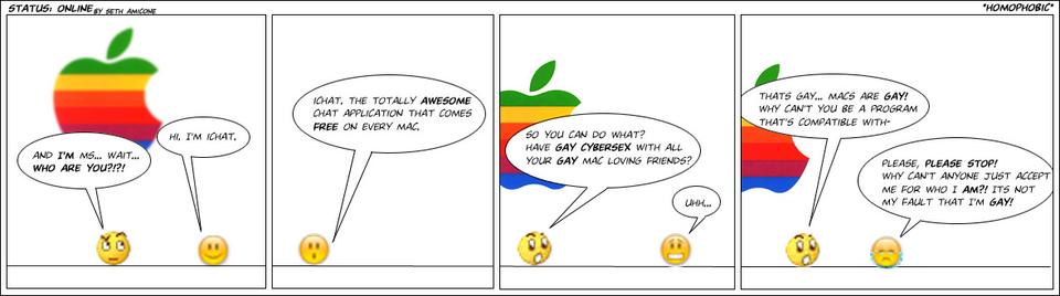 "Homophobic