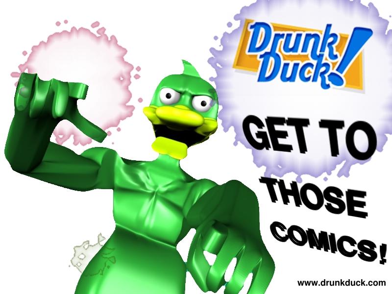 3D Drunk Duck