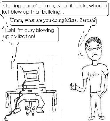 blow up civilization