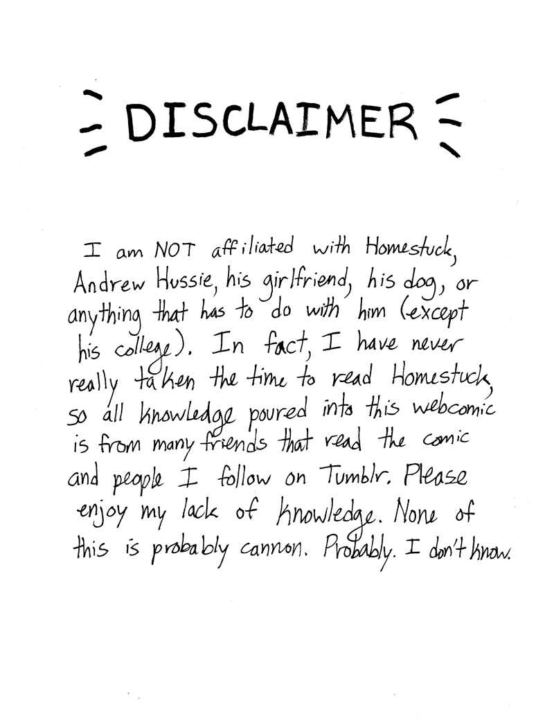 disclaimer