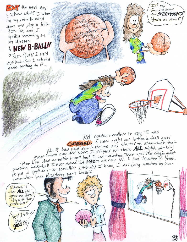 Page 23: New B-Ball!