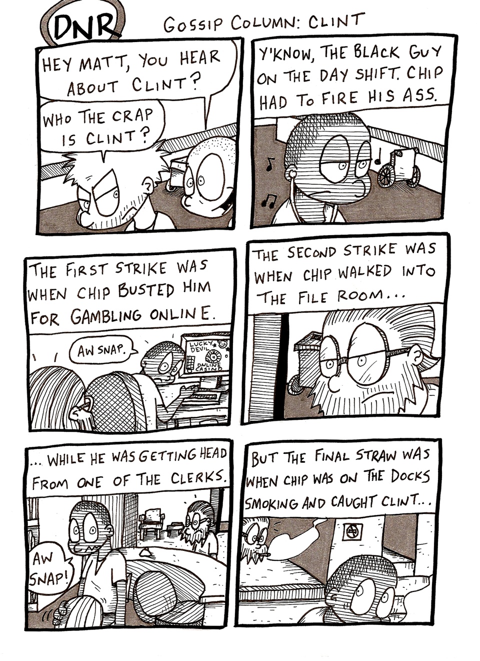 Gossip Column: Clint