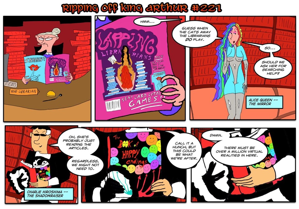 The Book of  Happy Endings Page Eighteen