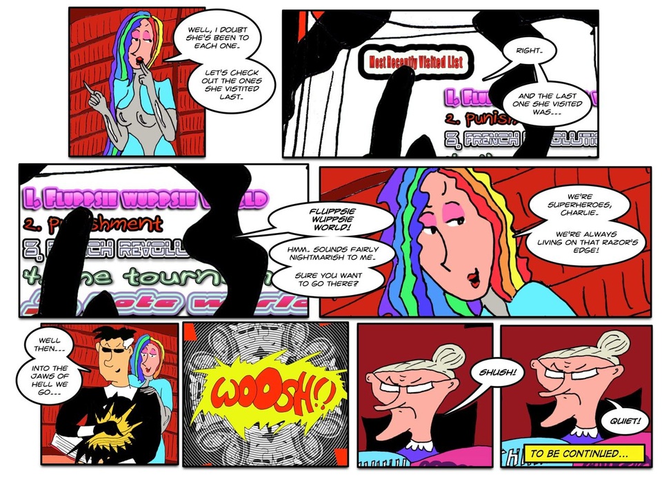 The Book of  Happy Endings Page Nineteen