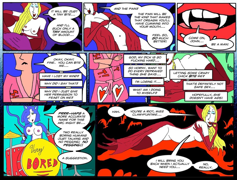 #65d What to do, what to do... oh guess another pegging comic... Part Four