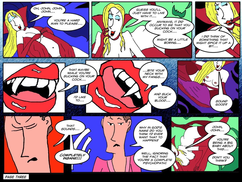 #65c What to do, what to do... oh guess another pegging comic... Part Four