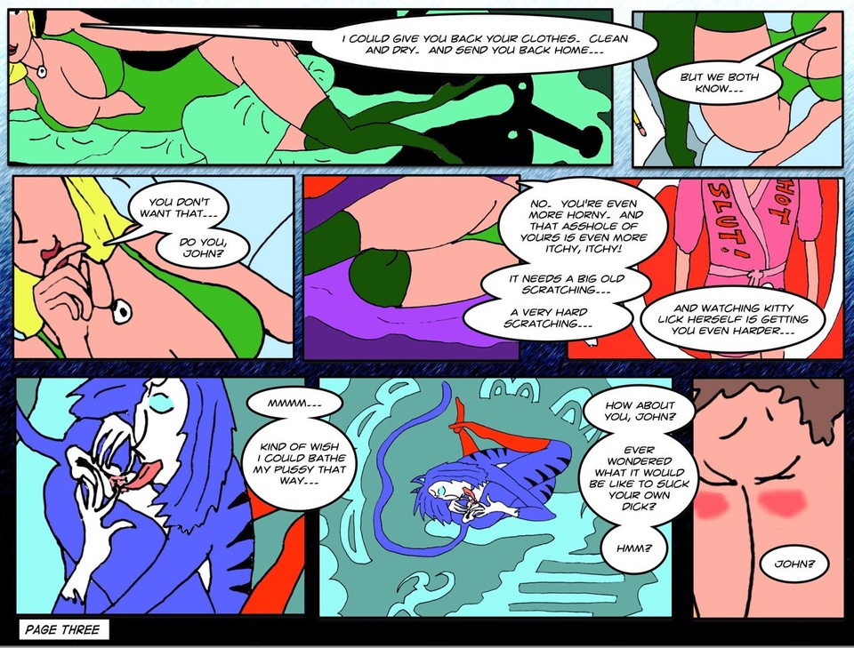#64c What to do, what to do... oh guess another pegging comic... Part Three