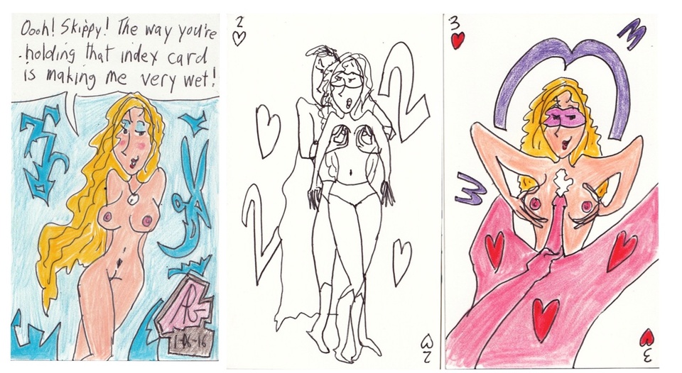 JWDP Webcomics Index Card prototypes...