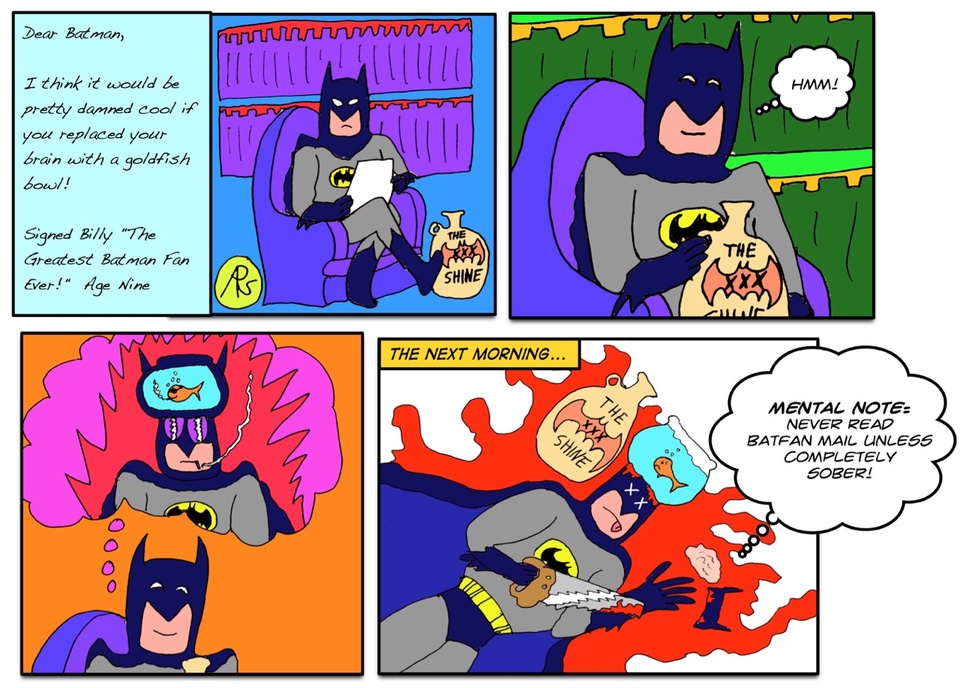 The Moonshine Drinking Adventures of Batman