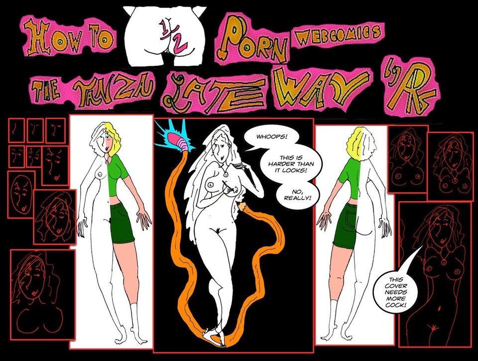 How to Half-Ass Porn Webcomics the Tanza Late Way Cover