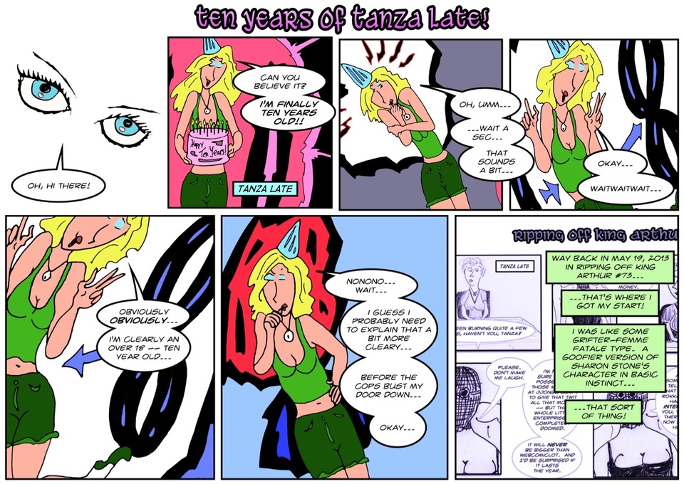 Ten Years of Tanza Late! Page One